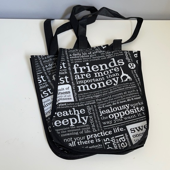 FREE ADD ON 🎁 Lululemon Small Reusable Totes